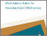 [thumbnail of Meta-Rubrics- Rubric for Assessing Rubric Effectiveness.pdf]